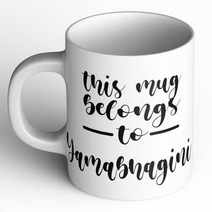 Abaronee Yamabhagini M001 Ceramic Coffee Mug