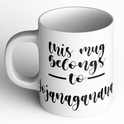 Abaronee Yojanagandha M001 Ceramic Coffee Mug