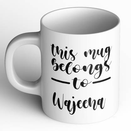 Abaronee Wajeeha M001 Ceramic Coffee Mug