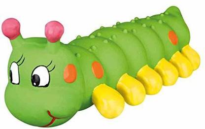 trixie TRIXIE Caterpillar Toy Latex with Motifs for Dogs (26 cm) Rubber Squeaky Toy For Dog