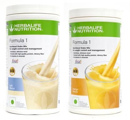 HERBALIFE Formula 1 Nutritional Shakes Kulfi And Mango Flavor For Weight Loss Plant-Based Protein