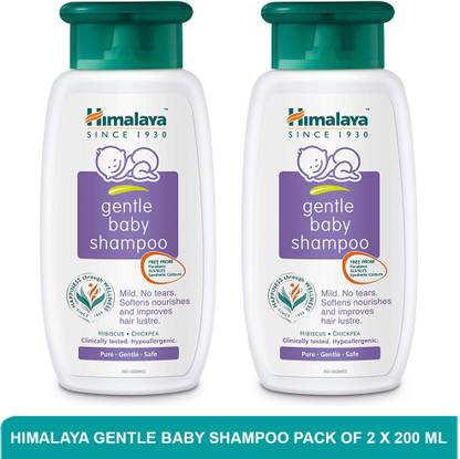HIMALAYA Gentle Baby | Mild Shampoo for Babies (pack of 2)200ml