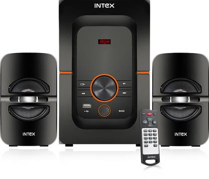 Intex 2.1 Bang Plus FMUB OS 54 W Bluetooth Home Theatre  (Black, 2.1 Channel) at Rs. 2499