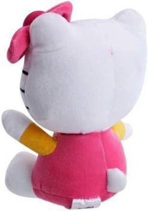 Fun Zoo Pink Kitty Plush Soft Toy - Pink Stuffed Dolls For Kids  - 30 cm