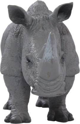 White Rhino Rhinoceros Wildlife Toy Model 387103 by Mojo Animal Planet New 