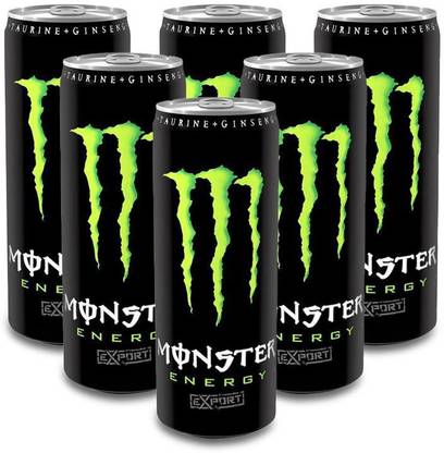 Monster Energy Drink 6 Pcs Green Energy Drink