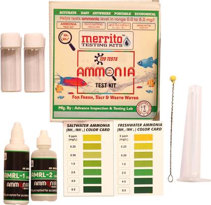 MERRITO Liquid Aquarium Water Test Kit