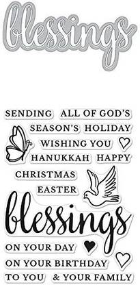 Hero Arts Blessings Stamp & Cut