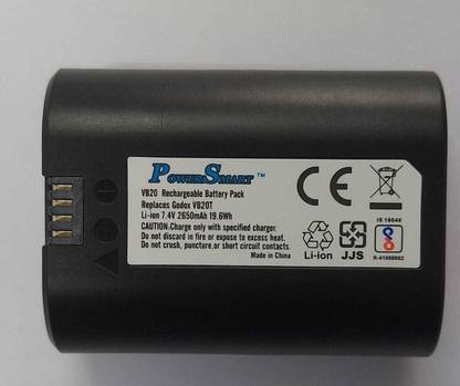 Power Smart Godox VB20 Li-ion  for Godox V350 Speedlite Flash.  Battery