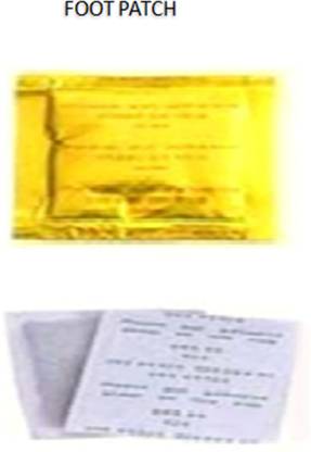 TIPI Gold and Silver Body Cleansing Toxins Remover Detox Foot Patches