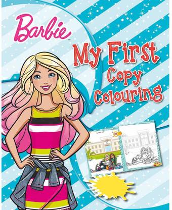 BARBIE MY FIRST COPY COLOURING (RED) Paperback