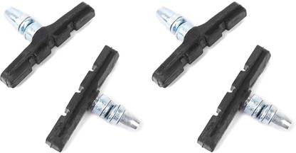 ShreNik Cycle Brake Shoes V-Brake Power Brakes Shoes Two Pair Set Brake Shoe