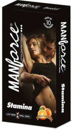 MANFORCE Stamina Orange Flavoured Condom