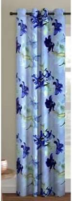 Gantavya 274 cm (9 ft) Polyester Semi Transparent Long Door Curtain Single Curtain