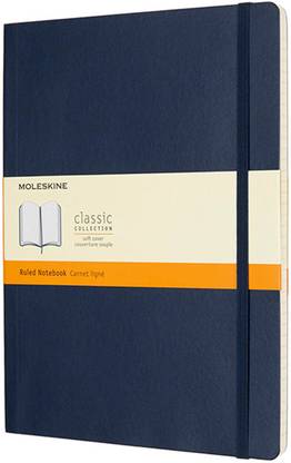 Moleskine Classic Soft Cover A4 Notebook Ruled 192 Pages