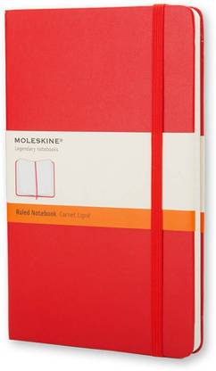 Moleskine Classic Hard Cover Pocket A6 Notebook Ruled 192 Pages
