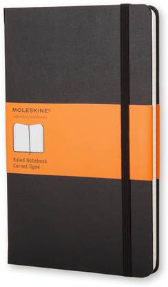 Moleskine Classic Hard Cover A6 Notebook Ruled 192 Pages
