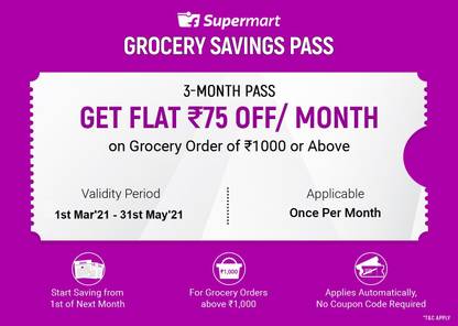 Grocery Savings Pass - 3 Months