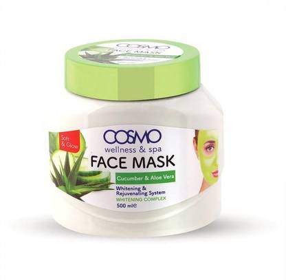 COSMO Cucumber and Aloe Vera Face Mask, 500 ml