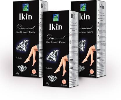 ASTABERRY Hair Remover Diamond Crème 60g (Pack of 3) Cream