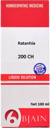 Bjain Ratanhia 200 CH Dilution