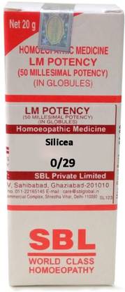 SBL Silicea 0/29 LM Globules