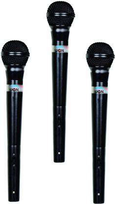 WON Interview Reporter Microphone for Smartphone 3.5mm Plug Condenser Mobile Mic Model Pack of 3 Microphone