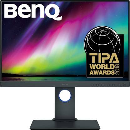 BenQ SW 61.21 cm (24.1 inch) WUXGA LED Backlit IPS Panel with 100% sRGB, 95% DCI-P3, 99% Adobe RGB, Pantone Validated, Calman Verified, Delta E<2, H/W Calibration, 3D-LUT, HDMI, DP, USB, Shading Hood(Optional), DVI-DL Monitor Monitor (SW240)