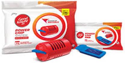 Good Knight POWER CHIP SYSTEM 2 MACHINE SET + 6 CHIP SET 8 Mosquito Coil 8 Mosquito Coil