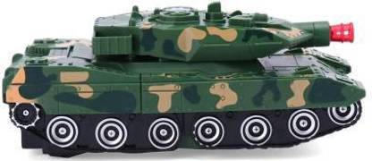 Haulsale Dominating Deformation Combat Tank Transform Robot Toy with Light & Music Automatic Transforming Robot Tank Toy for Kids with Bump Function