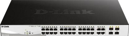D-Link DGS-1210-28P 24 Ports 1000 Mbps Smart Network Switch