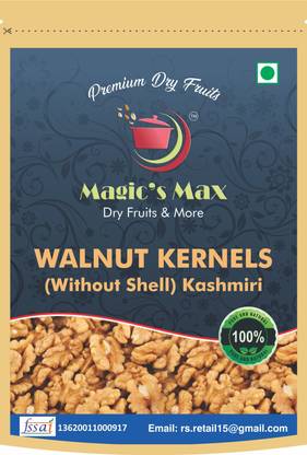 Magic's Max superior quality kashmiri walnut kernel akhrot giri without shell whole walnut Walnuts