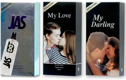 sk international JAS (25 ml) & MY LOVE (25 ml) & MY DARLING (25 ml) Eau de Parfum  -  75 ml