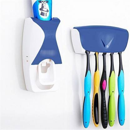 Toothpaste Toothbrush Holder Wall Mount Hanger Home Bathroom Suction Grip JH