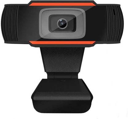 VK MART Full HD 1080p Webcam 640x480 Web Camera for PC, Mac, Laptop, MacBook; Wide Angle, ALC, Noise-Reducing MIC, Video Calling/Conferencing; for Online Teaching, Gaming, Skype, Xbox 0.3 HD  Webcam with Built-In Microphone USB Connectivity