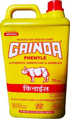 GAINDA Black Phenyle Plain 5ltr PLAIN