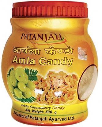 PATANJALI Amla Candy 500gm - Pack of 1 Normal Candy
