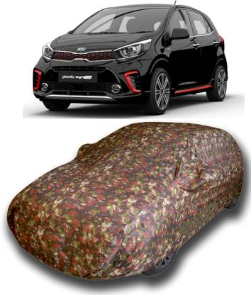 siddharth fashion Car Cover For Kia Picanto (With Mirror Pockets)