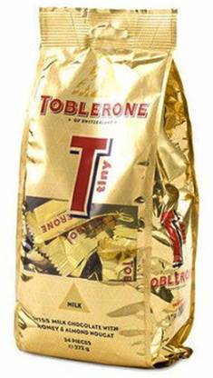 Toblerone Tobler Mini Chocolate with Honey &Almond, 272 g Bars