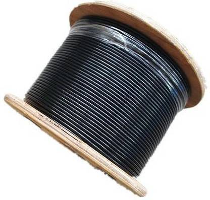 Artic Height NYLON COATED GYM MACHINE WIRE (WIRE6MM-5M) Climbing Pulley (Black) Climbing Pulley