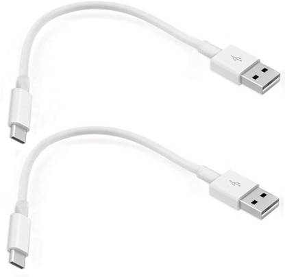 WONDER CHOICE USB Type C Cable 2 A 0.15 m C Type 15cm Long High Speed USB To Type-C Fast Charging & Data Sync Power Bank Cable