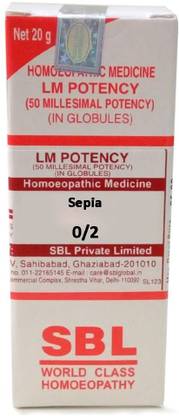 SBL Sepia 0/2 LM Globules
