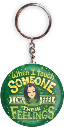 HOLA Guardians Of The Galaxy Mantis When I Touch Someone I Can Feel Their Feelings Key Chain