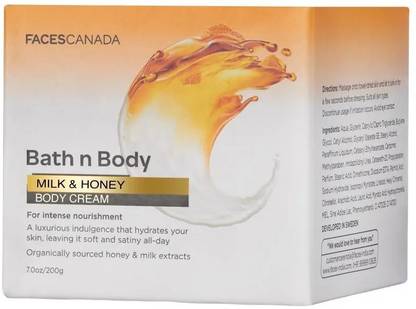 FACES CANADA Bath N Body Milk & Honey Body Cream