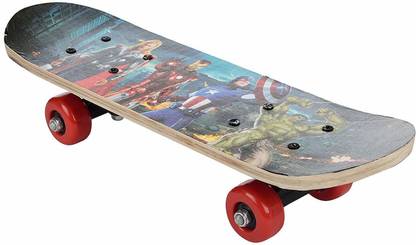 Velocious Skating Board Skate Board with Safety Kit ( 17" x 5 " ) 5 inch x 17 inch Skateboard