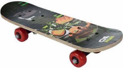 S.V.Enterprises Mini Skateboard Ben 10 Finger Board Skate Boarding Kit 3.5 inch x 17 inch 3.5 inch x 17 inch Skateboard
