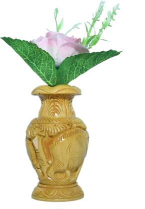 TREND N ART flower base 4'' Wooden Vase