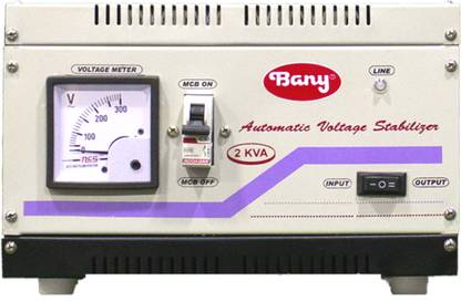 Bany Products SP04 Voltage Stabilizer 2 KVA (90v-300v)