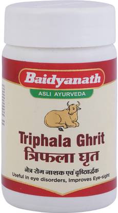 Baidyanath Triphla Ghrit 100g Useful in eye disorders, Improves eyesight