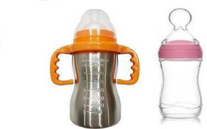 CHILD CHIC PREMIUM THERMOSTEEL BOTTLE AND CEREAL FEEDER FOR BABY